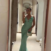 Cataleya Elegant Sequin Floor-Length Women's Evening Dress Rebooters Maxi Women's Dresses