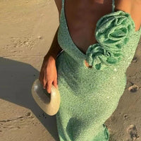 Cataleya Elegant Sequin Floor-Length Women's Evening Dress Rebooters Maxi Women's Dresses