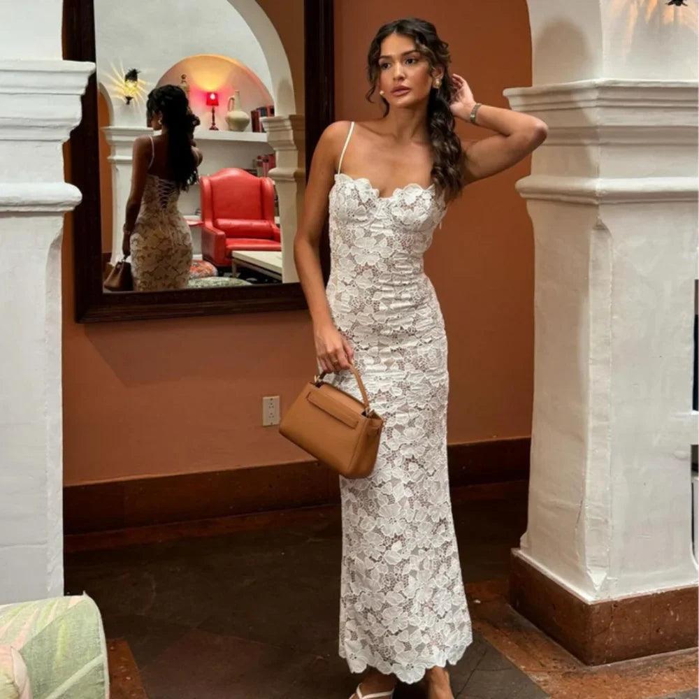 Harlee Women's Lace Evening Gown for Special Occasions Rebooters Maxi Women's Dresses