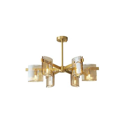 Gold Multi-Arm Bedroom Modern Chandelier for Stylish Decor | Rebooters - Rebooters