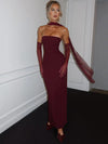 Lorelai Women's Evening Prom Dress with Halter Scarf Detail - Rebooters -Women's Dresses
