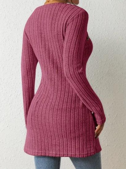 Women's Ribbed Button Shirt for Casual Everyday Wear Rebooters Womens Shirts