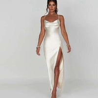 Harmoni Women's Evening Gown with Thigh-High Slit Rebooters Maxi Women's Dresses
