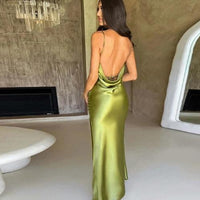 Harmoni Women's Evening Gown with Thigh-High Slit Rebooters Maxi Women's Dresses