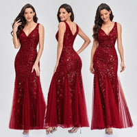 Athena Women's Evening Prom Gown with Sequin Details Rebooters Maxi Women's Dresses