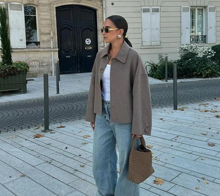 Sienna Chic Quilted Lapel Jacket for Women Stylish Coat - Rebooters