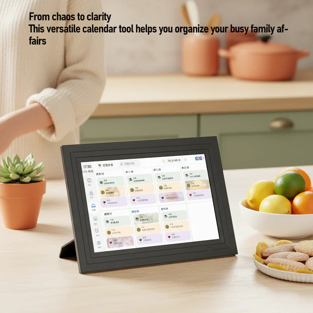 Touchscreen Tablet Digital Calendar 10.1  inch & Digital Wall Calendar Display