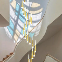 European Style Luxury Waterfall Cone Chandelier Light Fixture | Rebooters - Rebooters