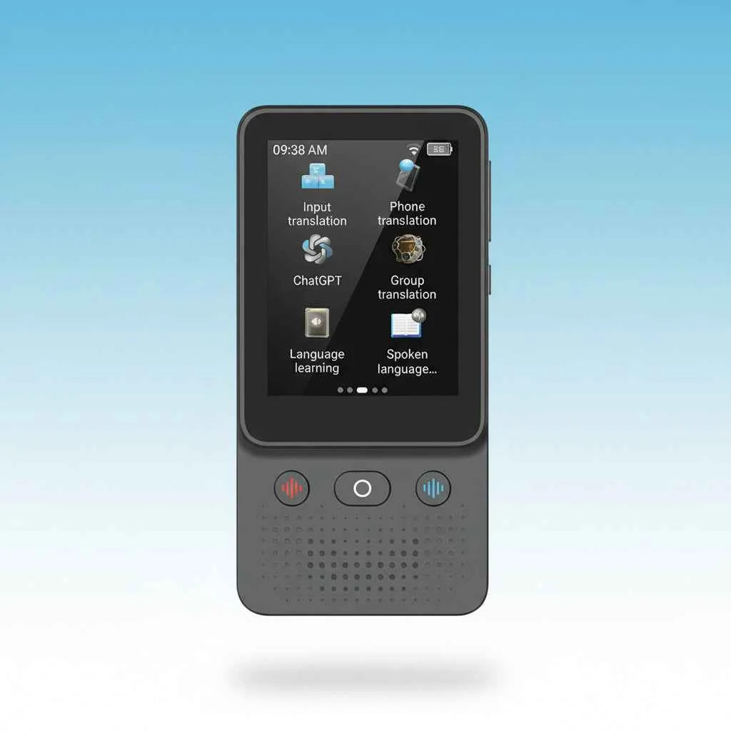 AI Translator Device Real-Time 138 Language Smart Voice Translator