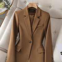 Womens Chic Tailored Blazer for Effortless Elegance Wear - Rebooters