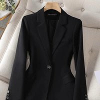 Womens Chic Tailored Blazer for Effortless Elegance Wear - Rebooters