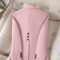 Womens Chic Tailored Blazer for Effortless Elegance Wear - Rebooters