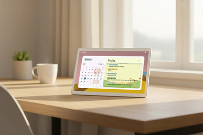 Touchscreen Tablet Digital Calendar & Digital Wall Calendar Display