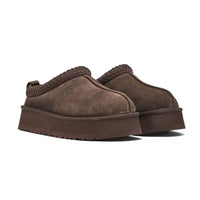 UGG Tazz Slippers – Brown, Suede Upper