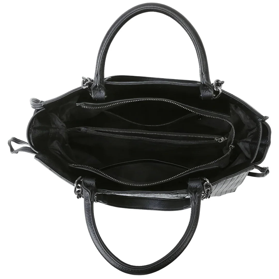 Ilaria Bella Notte Leather Handbag Rebooters