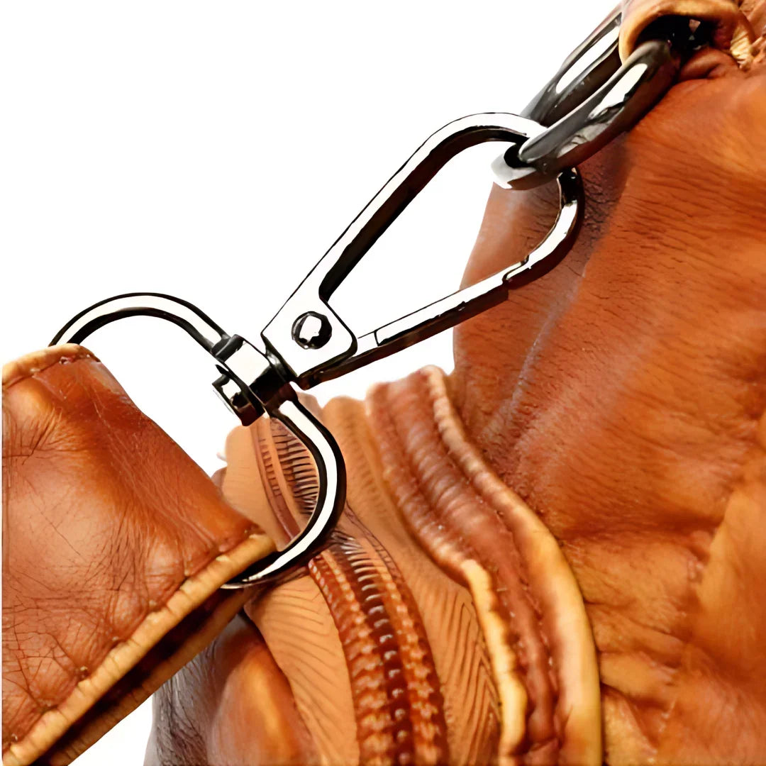 Giulia Gabriella Luxe Leather Shoulder Bag Rebooters