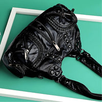 Giulia Gabriella Luxe Leather Shoulder Bag Rebooters