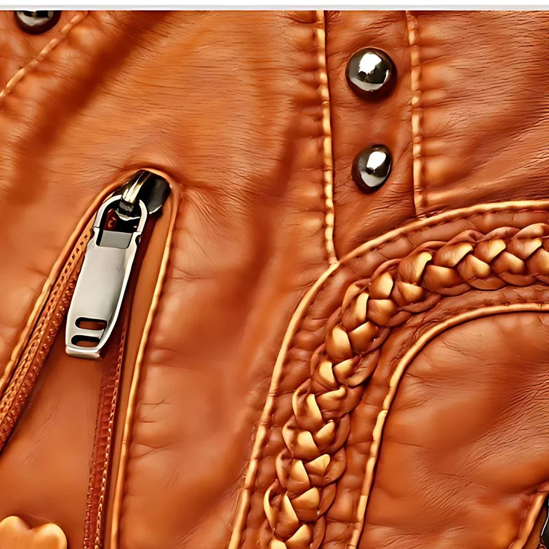 Giulia Gabriella Luxe Leather Shoulder Bag Rebooters