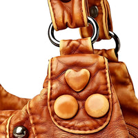 Giulia Gabriella Luxe Leather Shoulder Bag Rebooters