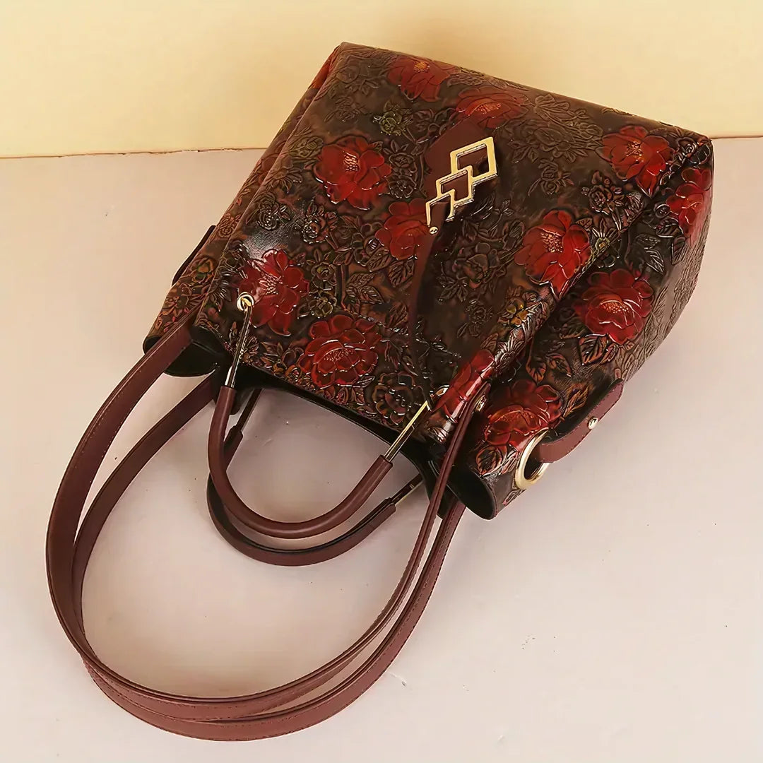 Martina Bellissima Luxe Leather Tote Bag Rebooters