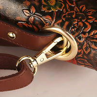 Martina Bellissima Luxe Leather Tote Bag Rebooters