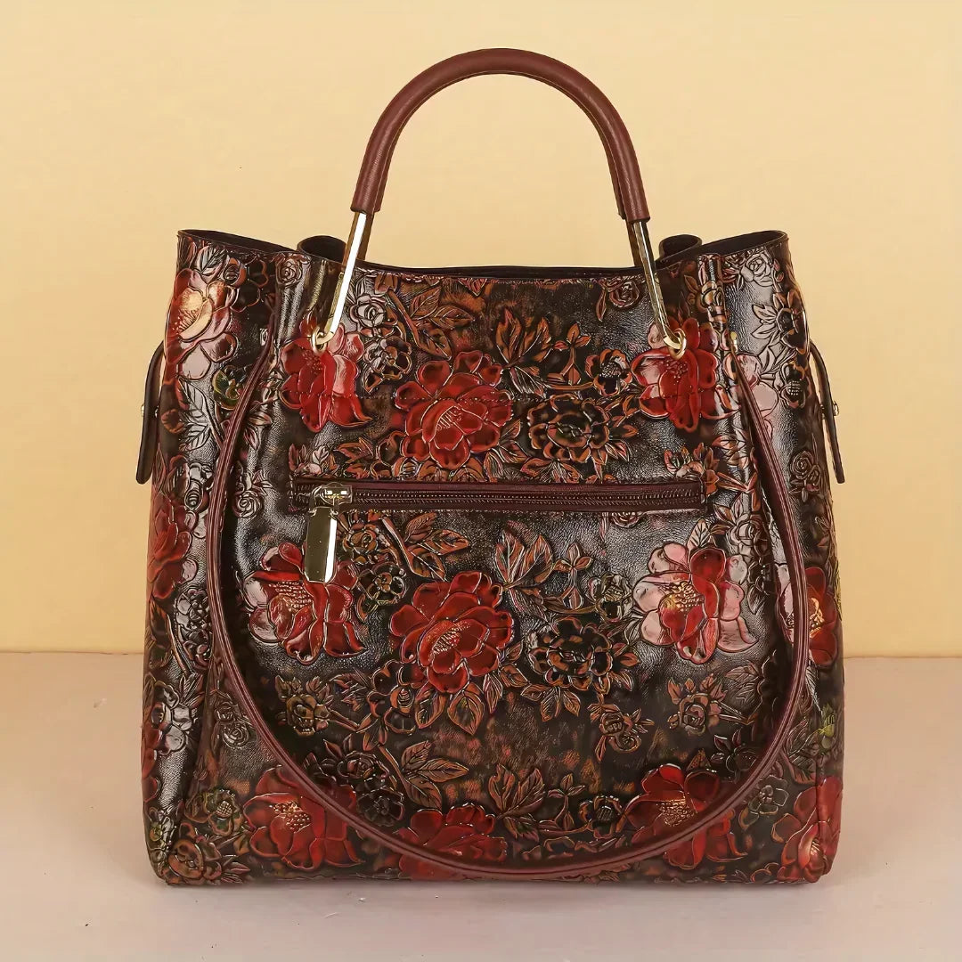 Martina Bellissima Luxe Leather Tote Bag Rebooters