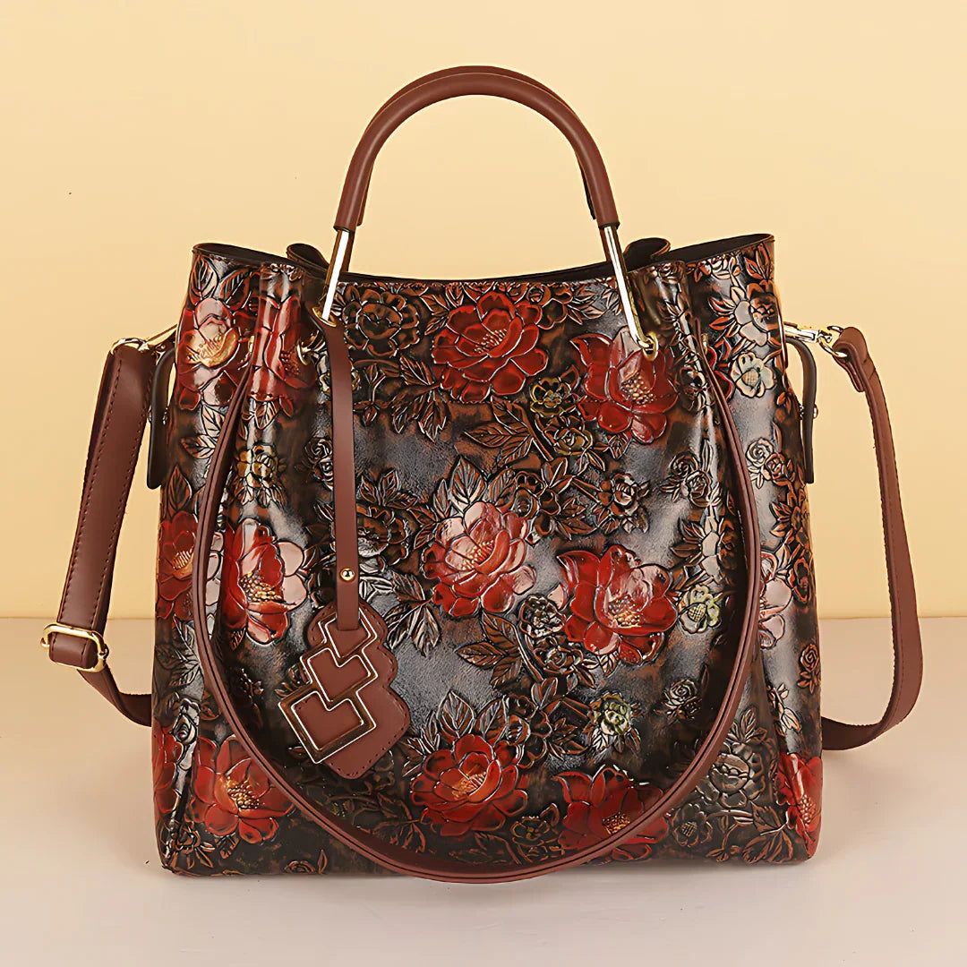 Martina Bellissima Luxe Leather Tote Bag Rebooters