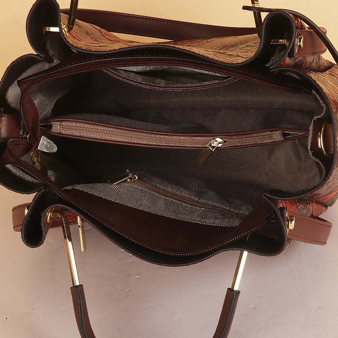 Martina Bellissima Luxe Leather Tote Bag Rebooters