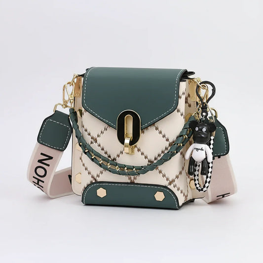 Sofia Bella Luxe Leather Crossbody Bag Rebooters