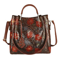 Martina Bellissima Luxe Leather Tote Bag Rebooters