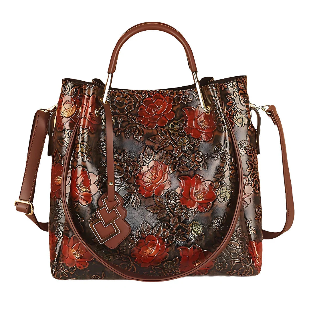 Martina Bellissima Luxe Leather Tote Bag Rebooters