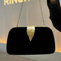 Lyra Italia Luxe Leather Clutch Rebooters