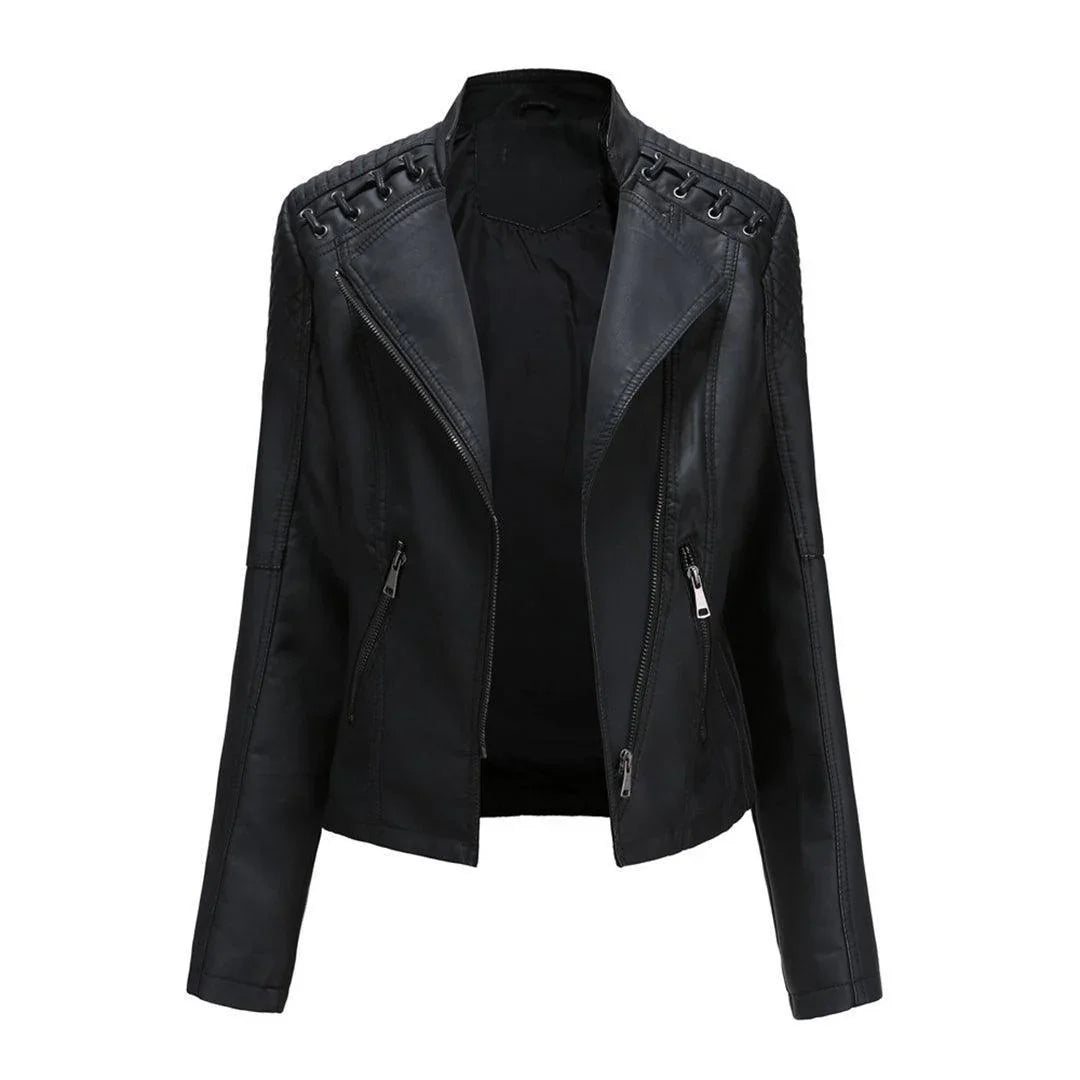 Chic Leather Jacket for Effortless Style and Comfort - Rebooters