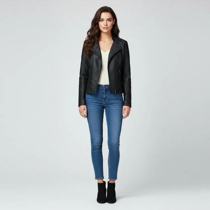 Chic Leather Jacket for Effortless Style and Comfort - Rebooters