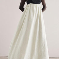 Lilah Lightweight Sleeveless Maxi Dress With High Bust Fit - Rebooters -Women's Dresses