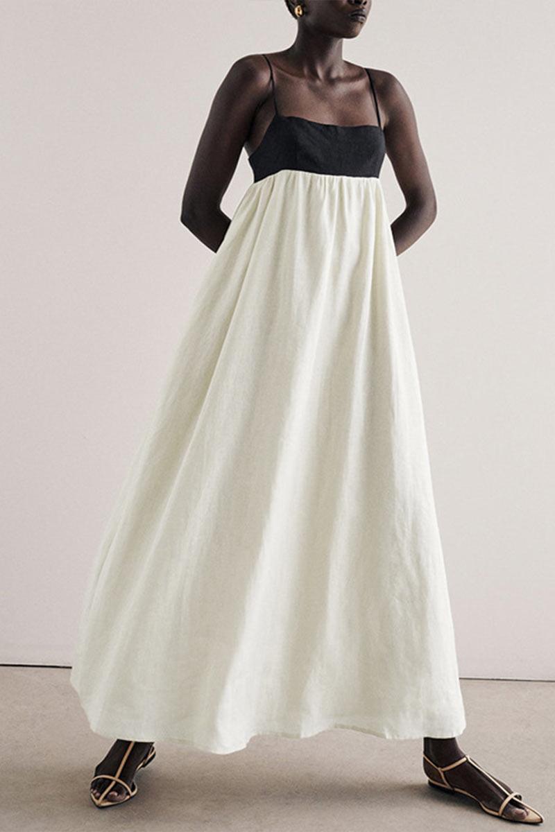 Lilah Lightweight Sleeveless Maxi Dress With High Bust Fit - Rebooters -Women's Dresses