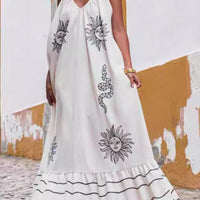 Amy Boho Sun Print Maxi Dress for Effortless Summer Style Rebooters Maxi Women's Dresses