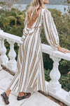 Nevaeh Retro Bloom Maxi Dress Elegant Vintage Style - Rebooters -Women's Dresses