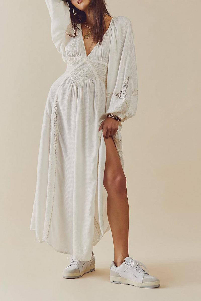 Jasmine Bohemian Meadow Drift Maxi Dress for Elegant Beachwear Rebooters Maxi Women's Dresses