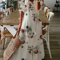 Amaris Women's Floral Sleeveless Maxi Dress for Summer Rebooters Maxi Women's Dresses