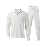 Men's Stylish Polo Shirt Set with Comfortable Cotton Blend Rebooters mens 2 piece set