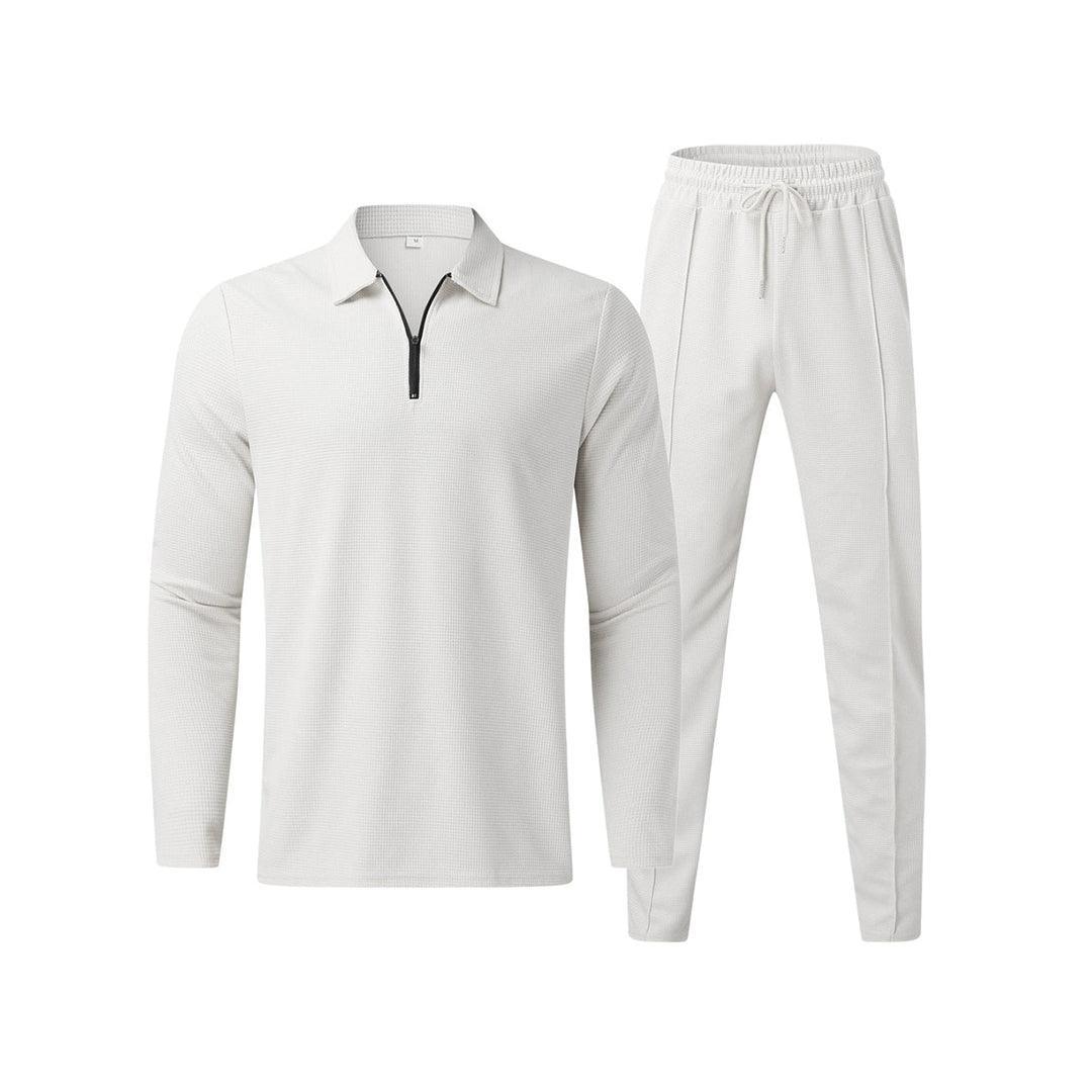Men's Stylish Polo Shirt Set with Comfortable Cotton Blend Rebooters mens 2 piece set