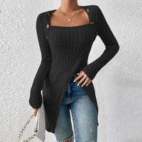 Women's Ribbed Button Shirt for Casual Everyday Wear Rebooters Womens Shirts