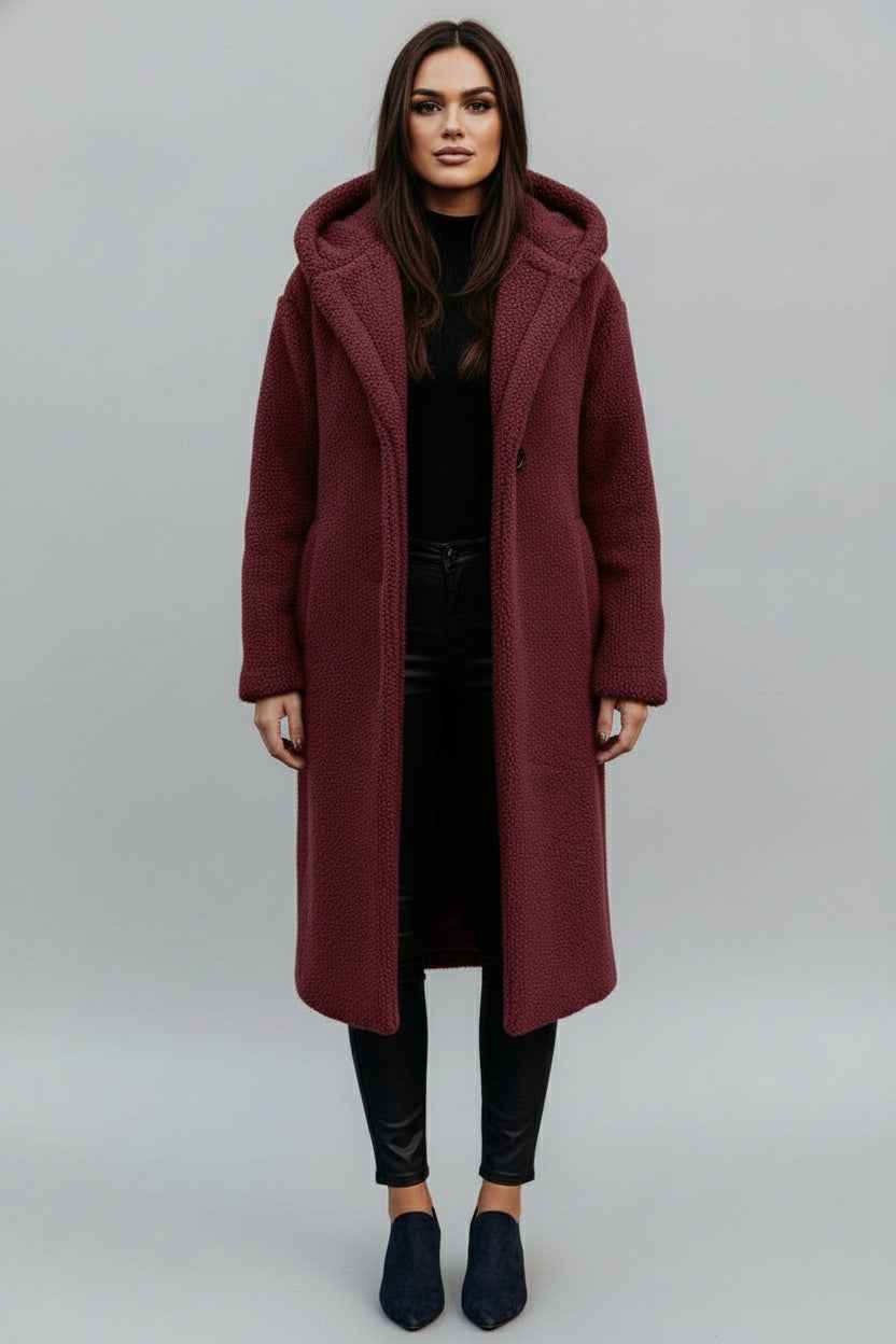 Women's Autumn Winter Long Coat for Cozy Style