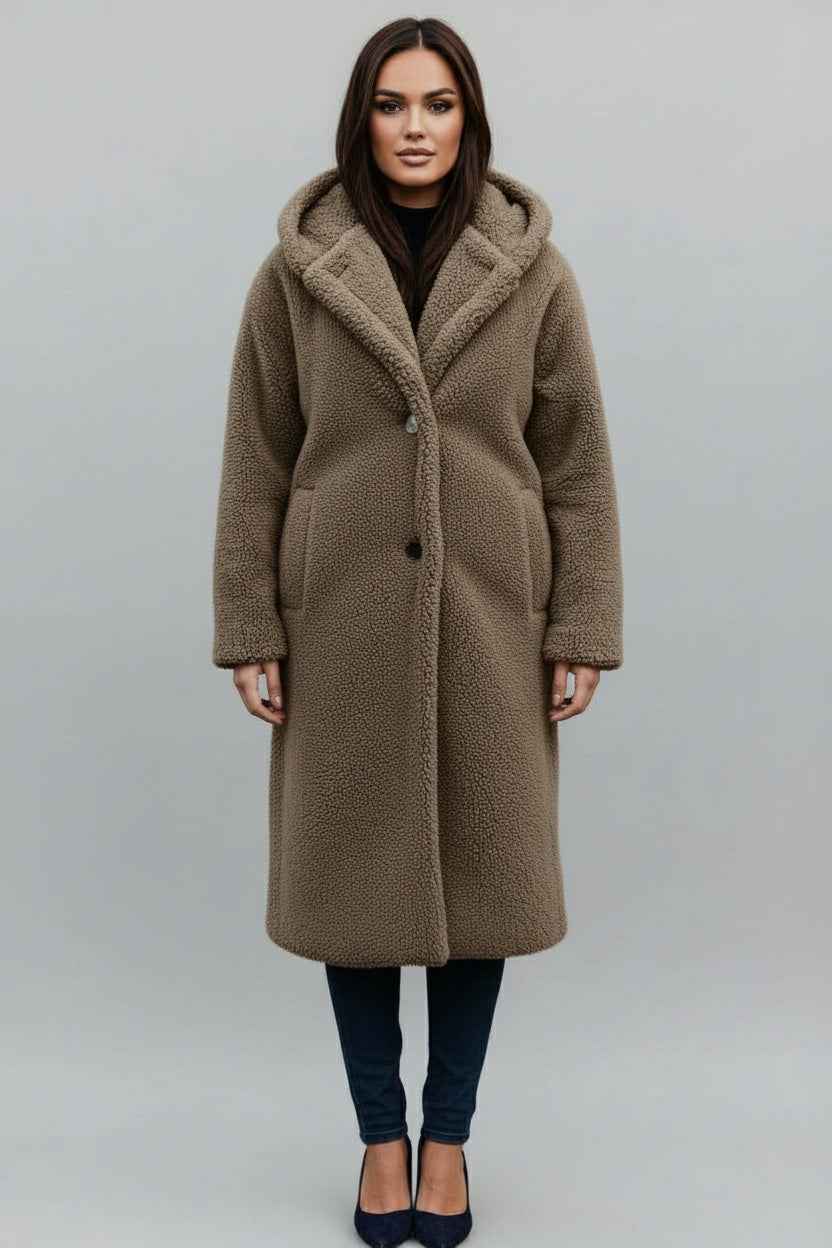 Women's Autumn Winter Long Coat for Cozy Style