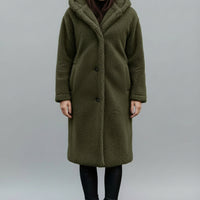 Women's Autumn Winter Woolen Long Coat for Cozy Style - Rebooters