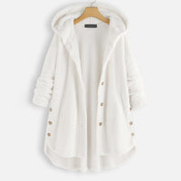 Women's Hooded Teddy Coat for Cozy Winter Style - Rebooters