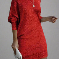 Women's Sequin Mini Dress for Chic Night Out Style - Rebooters -Women's Dresses
