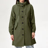 Women's Stylish Hooded Rain Jacket - Rebooters