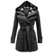 Womens Chic Hooded Peacoat for Stylish Warmth and Comfort - Rebooters
